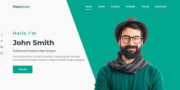 website portofolio freelancer